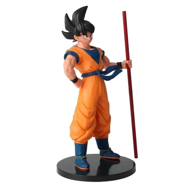 Figura Dragon Ball Z Coleccionables Goku + Baculo Sagrado
