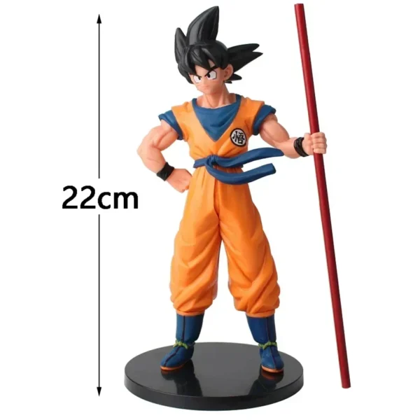 Figura Dragon Ball Z Coleccionables Goku + Baculo Sagrado