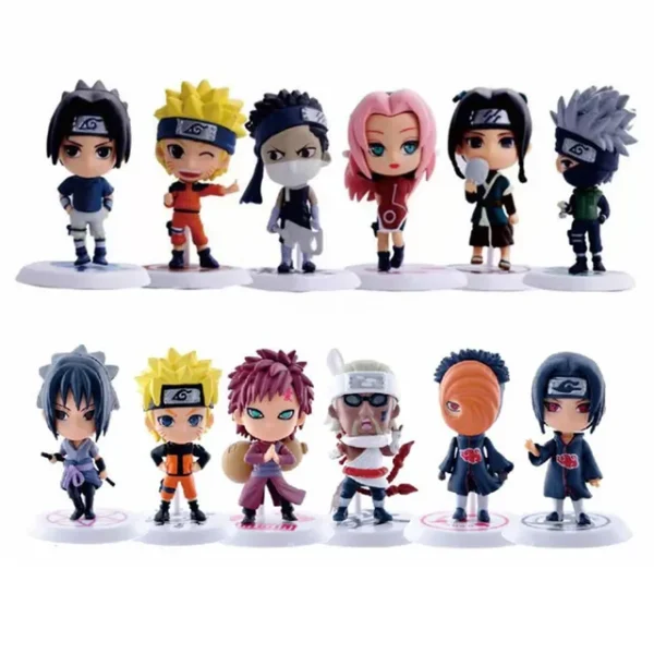 Pack 12 Figuras De Naruto