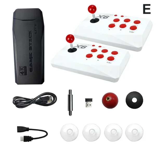 Consola De Sobremesa X6 Joystick X2 64 gb