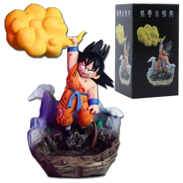 Figuras De Dragon Ball Goku Con Nube Voladora