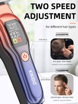 Maquina Trimmer Kikido Inalambrica