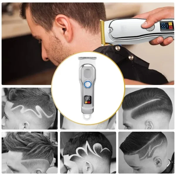 Maquina Cortadora De Pelo Hair Cliper Inalambrica Trimmer