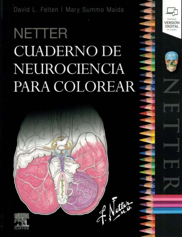 Netter Cuaderno de Neurociencia para Colorear